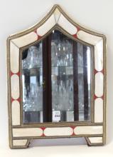 IVORY FRAMED MIRROR