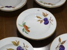 TEN "EVESHAM" SHALLOW SOUP BOWLS