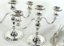 CANDELABRA, HOLDERS