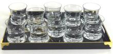 SET 10 WHISKEY GLASSES