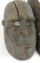 3 PAPUA NEW GUINEA WOOD MASKS