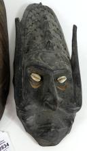 3 PAPUA NEW GUINEA WOOD MASKS