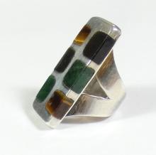 LARGE MODERNIST DESIGN RING