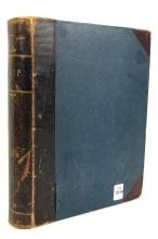 ANTIQUE BOUND VICTORIAN ERA CANADIAN JOURNAL