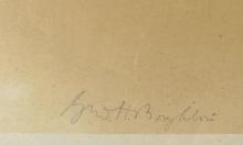 LARGE ANTIQUE ENGRAVING BY GEORGE HENRY BOUGHTON