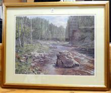 TWO FRAMED LIMITED EDITION PRINTS