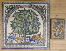 TILES, PHOTOGRAPH AND TEXTILES