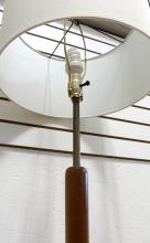 MCM TEAK FLOOR LAMP