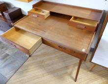 DANISH TEAK VANITY DESK