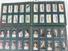 2 CIGARETTE CARD ALBUMS