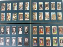 2 CIGARETTE CARD ALBUMS