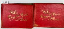 2 CIGARETTE CARD ALBUMS