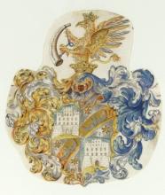 19TH CENTURY COAT OF ARMS