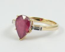 RUBY & DIAMOND RING