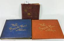 3 CIGARETTE CARD ALBUMS