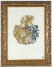 19TH CENTURY COAT OF ARMS