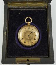 ANTIQUE GOLD POCKET WATCH