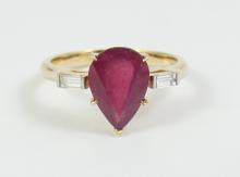 RUBY & DIAMOND RING