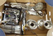 VINTAGE SILVERPLATED ITEMS