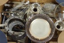 VINTAGE SILVERPLATED ITEMS