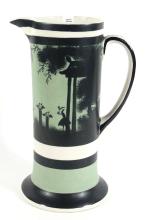 JAPANESE PAINTED WATER PITCHER