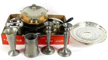 SILVERPLATE & PEWTER