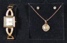 4 WATCH/JEWELLERY GIFT SETS