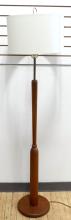 MCM TEAK FLOOR LAMP