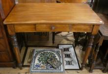 ANTIQUE WALNUT WORK TABLE