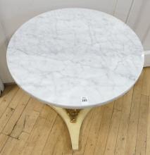 MARBLE TOP WINE TABLE