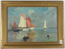 1940 OIL ON BOARD