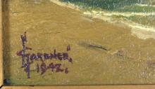 1942 OIL ON BOARD