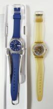 2 SWATCH WRISTWATCHES