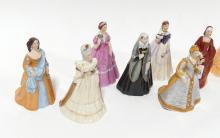 FRANKLIN MINT "BELLES OF THE MASQUERADE" FIGURINE SET