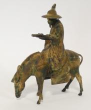 ANTIQUE CHINESE BRONZE SCULPTURE