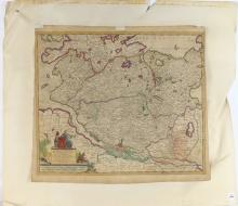 17TH/18TH CENTURY MAP OF AMSTERDAM