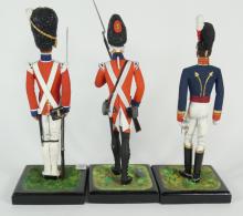 3 SOLDIER FIGURINES