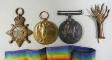 WW I MEDALS & MEMORABILIA