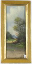 ANTIQUE PASTEL DRAWING