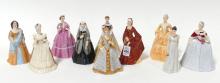 FRANKLIN MINT "BELLES OF THE MASQUERADE" FIGURINE SET