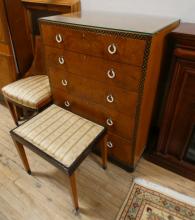 BATH CABINET MAKERS ART DECO BEDROOM SUITE
