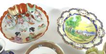 HAND-PAINTED CHINA INCLUDING NIPPON
