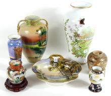 HAND-PAINTED CHINA INCLUDING NIPPON