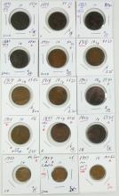 CANADIAN ONE-CENT COINS