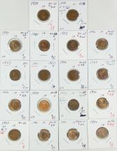 CANADIAN ONE-CENT COINS