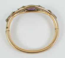 VICTORIAN HINGED BRACELET