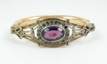 VICTORIAN HINGED BRACELET