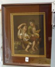 PAIR OF ANTIQUE OIL PAINTINGS
