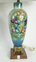 PAIR MOORCROFT TABLE LAMPS