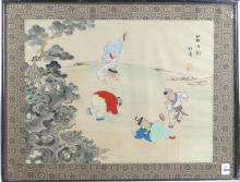 CHINESE PAINTING ON SILK